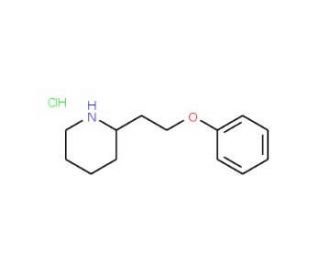 2-(2-Phenoxyethyl)piperidine hydrochloride - chemical structure image