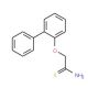 2-(2-phenylphenoxy)ethanethioamide - chemical structure image