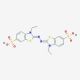 2,2′-Azino-bis(3-ethylbenzothiazoline-6-sulfonic acid) (CAS 28752-68-3) - chemical structure image