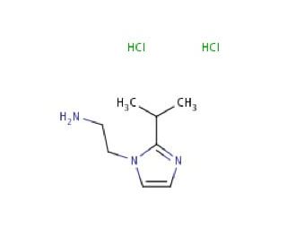 2-[2-(propan-2-yl)-1H-imidazol-1-yl]ethan-1-amine dihydrochloride (CAS 1181458-82-1) - chemical structure image