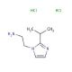 2-[2-(propan-2-yl)-1H-imidazol-1-yl]ethan-1-amine dihydrochloride (CAS 1181458-82-1) - chemical structure image