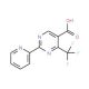 2-(2-Pyridinyl)-4-(trifluoromethyl)-5-pyrimidinecarboxylic acid - chemical structure image