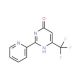 2-(2-Pyridinyl)-6-(trifluoromethyl)-4-pyrimidinol (CAS 338404-77-6) - chemical structure image