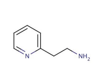2-(2-Pyridyl)ethylamine (CAS 2706-56-1) - chemical structure image