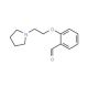 2-(2-Pyrrolidin-1-yl-ethoxy)-benzaldehyde - chemical structure image