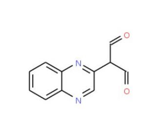 2-(2-Quinoxalinyl)malondialdehyde (CAS 205744-84-9) - chemical structure image