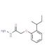 2-[2-(sec-Butyl)phenoxy]acetohydrazide - chemical structure image