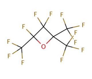 2,2,x-Tris(trifluoromethyl)trifluorooxetane - chemical structure image