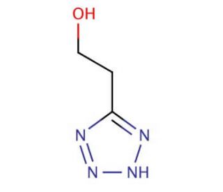 2-(2H-Tetrazol-5-yl)ethanol (CAS 17587-08-5) - chemical structure image
