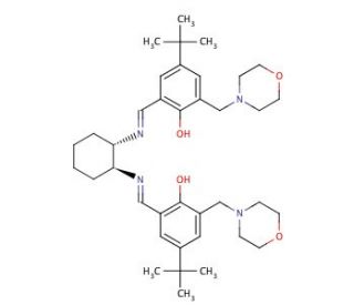2,2&prime;-[(1S,2S)-(&plus;)-1,2-Cyclohexanediylbis[(E)-(nitrilomethylidyne)]]bis[4-(tert-butyl)-6-(4-morpholinylmethyl)phenol] (CAS 118