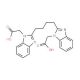 2,2′-(2,2′-(Butane-1,4-diyl)bis(1H-benzo[d]-imidazole-2,1-diyl))diacetic acid - chemical structure image