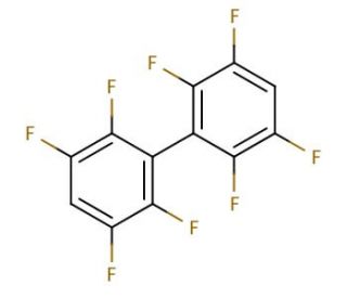 2,2′,3,3′,5,5′,6,6′-Octafluorobiphenyl (CAS 3883-86-1) - chemical structure image