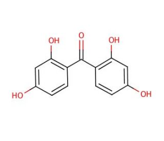 2,2&prime;,4,4&prime;-Tetrahydroxybenzophenone (CAS 131-55-5) - chemical structure image