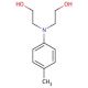 2,2′-(4-Methylphenylimino)diethanol (CAS 3077-12-1) - chemical structure image