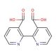 2,2′-Bipyridine-3,3′-dicarboxylic acid (CAS 4433-01-6) - chemical structure image