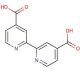 2,2′-Bipyridine-4,4′-dicarboxylic acid (CAS 6813-38-3) - chemical structure image
