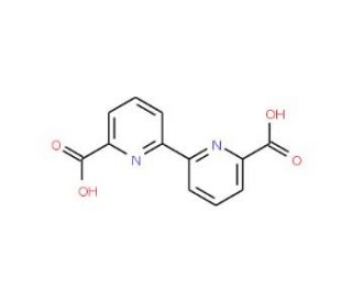 2,2&prime;-Bipyridine-6,6&prime;-dicarboxylic acid (CAS 4479-74-7) - chemical structure image