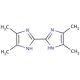 2,2′-Bis(4,5-dimethylimidazole) (CAS 69286-06-2) - chemical structure image