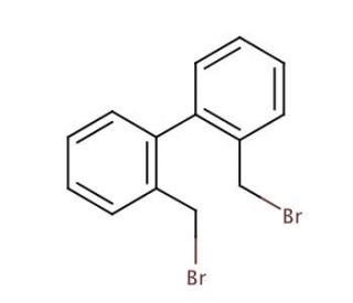 2,2&prime;-Bis(bromomethyl)-1,1&prime;-biphenyl (CAS 38274-14-5) - chemical structure image