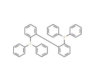 2,2&prime;-Bis(diphenylphosphino)biphenyl (CAS 84783-64-2) - chemical structure image
