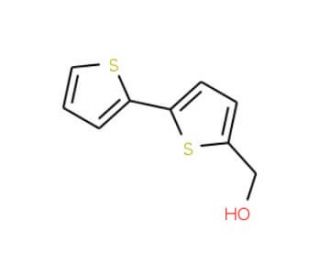 [2,2&prime;]-Bithiophenyl-5-ylmethanol (CAS 3515-30-8) - chemical structure image
