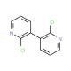 2,2′-Dichloro-3,3′-bipyridine (CAS 97033-27-7) - chemical structure image