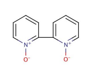 2,2&prime;-Dipyridyl N,N&prime;-dioxide (CAS 7275-43-6) - chemical structure image