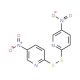 2,2′-Dithiobis(5-nitropyridine) (CAS 2127-10-8) - chemical structure image