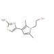 2-[3-(2-Amino-thiazol-4-yl)-2,5-dimethyl-pyrrol-1-yl]-ethanol - chemical structure image