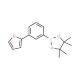 2-[3-(2-Furyl)phenyl]-4,4,5,5,-tetramethyl-1,3,2-dioxaborolane (CAS 876316-29-9) - chemical structure image