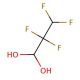 2,3,3,3-Tetrafluoropropanal hydrate - chemical structure image