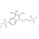 2,3,3-Trimethyl-1-(3-sulfonatopropyl)-indolinium-5-sulfonic Acid, Potassium Salt (CAS 427882-78-8) - chemical structure image