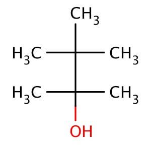 3 2 2 триметилбутан-3-ол