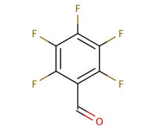 2,3,4,5,6-Pentafluorobenzaldehyde (CAS 653-37-2) - chemical structure image