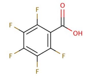 2,3,4,5,6-Pentafluorobenzoic acid (CAS 602-94-8) - chemical structure image 
