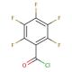 2,3,4,5,6-Pentafluorobenzoyl chloride (CAS 2251-50-5) - chemical structure image