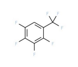 2,3,4,5-Tetrafluorobenzotrifluoride (CAS 654-53-5) - chemical structure image