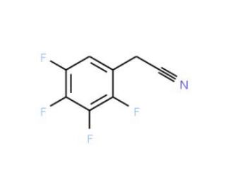 2,3,4,5-Tetrafluorophenylacetonitrile (CAS 53001-74-4) - chemical structure image