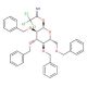 2,3,4,6-Tetra-O-benzyl-α-D-glucopyranosyl trichloroacetimidate (CAS 74808-09-6) - chemical structure image