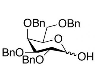 2,3,4,6-Tetra-O-benzyl-D-galactose (CAS 53081-25-7) - chemical structure image