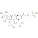 2,3,4,6-Tetra-O-trimethylsilyl-N-(β-D-galactopyranosyl)-N′-[(2-methanethiosulfonyl)ethyl]urea - chemical structure image