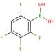 2,3,4,6-Tetrafluorophenylboronic acid (CAS 511295-00-4) - chemical structure image