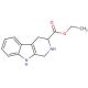 2,3,4,9-Tetrahydro-1H-beta-carboline-3-carboxylic acid ethyl ester - chemical structure image