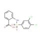 2-(3,4-Dichloro-benzenesulfonylamino)-benzoic acid - chemical structure image