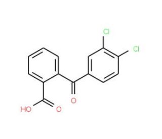 2-(3,4-Dichlorobenzoyl)benzoic Acid (CAS 52187-03-8) - chemical structure image