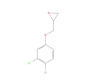 2-[(3,4-Dichlorophenoxy)methyl]oxirane (CAS 21320-30-9) - chemical structure image