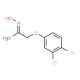 2-(3,4-Dichlorophenoxy)-N′-hydroxyethanimidamide - chemical structure image