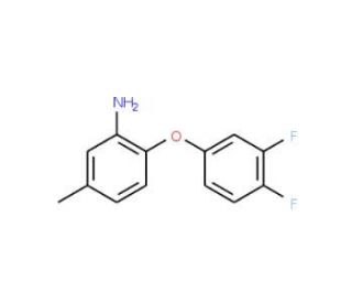 2-(3,4-Difluorophenoxy)-5-methylaniline - chemical structure image