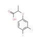 2-(3,4-difluorophenoxy)propanoic acid - chemical structure image
