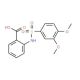 2-(3,4-Dimethoxy-benzenesulfonylamino)-benzoic acid - chemical structure image